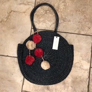 Kayu Straw Circle Bag